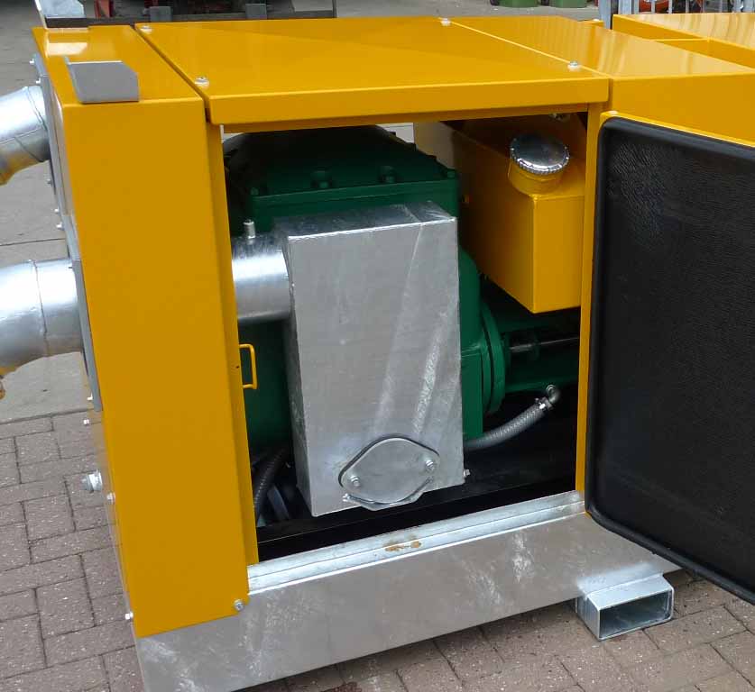 BAT zuigerpomp GEHO classic Tankdop achter deur BAT zuigerpomp GEHO plunjerpomp bronbemalingspomp bronneringspomp